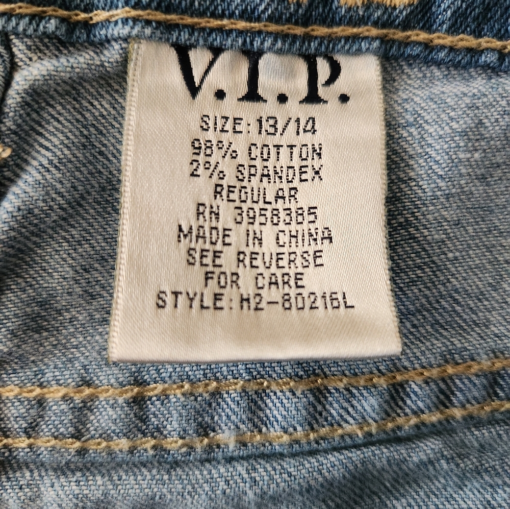 V.I.P. Patchwork Colorblock Jeans - Picture 6 of 10